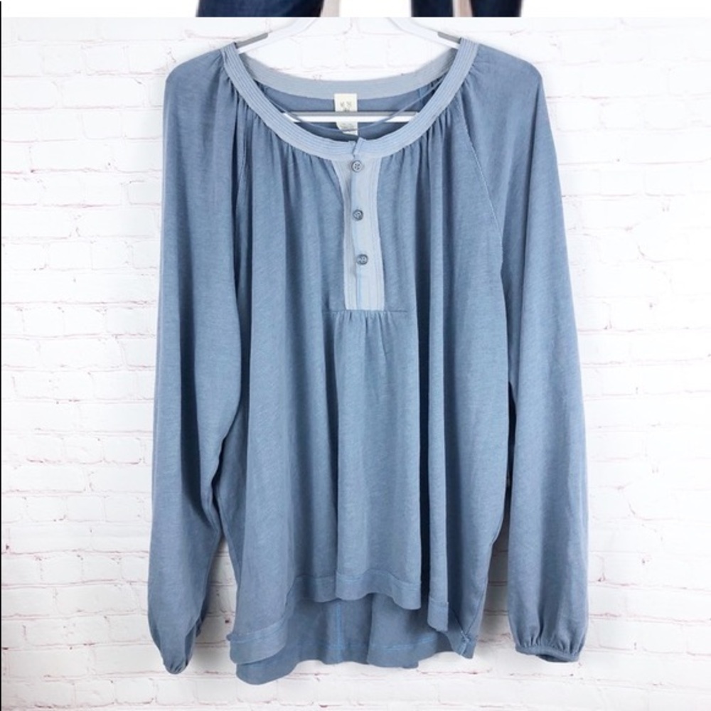Free People Acadia Henley Top